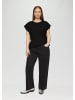 QS T-Shirt in 9999_schwarz