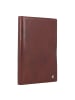 Esquire Toscana Reisepassetui RFID Leder 12 cm in coffee