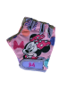 Disney Minnie Mouse Fahrradhandschuhe Kinder Mädchen Pink mit Klettverschluss in Lila