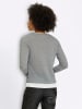 Heine Langarm-Shirt in grau-meliert