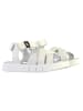 Calvin Klein Kinder-Ledersandalen in Jeansoptik Schwarz