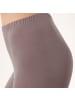 Erwin Müller Single-Jersey Capri-Leggings 2er-Pack in taupe/schwarz
