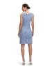 Vera Mont Etuikleid mit Spitze in Light Steel Blue