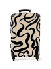 NoBoringSuitCases Suitcase, Koffer, Reisekoffer Abstrakte Wellen