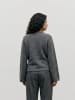 Vero Moda Strickjacke in Dark Grey Melange