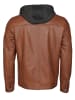 Mustang Lederjacke Foster in cognac