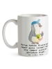 Mr. & Mrs. Panda Keramtiktasse Positiver Elektriker mit Spruch in Weiß