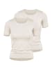 Nina von C. 2er Pack Halbarm Shirt in champagner