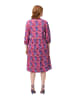 Ulla Popken Kleid in fuchsia pink