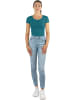 Janice 2 x Damen T-Shirt Nysa in Petrol/Schwarz