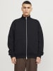 Jack & Jones Sweatshirt mit Reißverschluss in Black