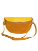 Florence Gürteltasche Leder gelb ca. 29cm