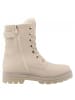 Tom Tailor Schnürstiefel  in Beige
