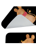 Mr. & Mrs. Panda Badteppich Maus Weihnachten ohne Spruch in Schwarz
