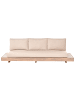 Beliani 3-tlg Lounge Set MARETTIMO in Beige/Braun