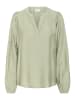 Kaffe Langarm-Bluse KAlui Regular fit in Desert Sage CC