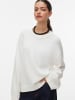 Vero Moda Strickpullover in Snow White