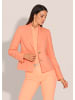MADELEINE Taillierter Kurzblazer in pfirsich