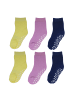 Yalion 6er-Set Yalion Baby Langsocken mit Stern-Stoppern rutschfest, Bunt