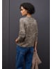 Street One Shirt in taupe schwarz