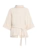Vera Mont Tunika-Bluse mit Bindegürtel in Champagne Sorbet