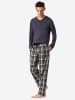 Schiesser Pyjamahose Hose lang Web - Mix + Relax in graphit