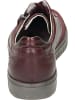 Comfortabel Schnürschuhe in bordeaux
