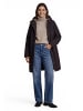 Zero  Wintermantel wattiert in Black Beauty