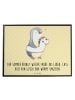 Mr. & Mrs. Panda Tischunterlage Sommerfarben mit Spruch in Gelb Pastell