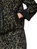 MARC CAIN SPORTS  Kurze Jacke mit Leo-Blumen-Print in Olive Drab