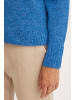 ICHI Strickpullover IHKAMARA LS3 20116696 in blau