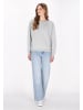DreiMaster Women Sweatshirt in grey melange