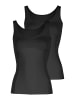 Nina von C. 2er Pack Shape Shirt in schwarz
