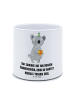 Mr. & Mrs. Panda Pflanzenkübel groß Koala Geschenk mit Spruch in Weiß
