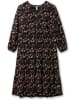 sheego Druckkleid in schwarz bedruckt