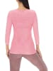 UYN Shirt "To-Be Ow Shirt Three Quarter" in Rosa