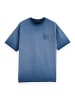 Scotch & Soda Rundhals T-Shirt für Herren in blau