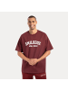 SMILODOX T-Shirt Kayson in Bordeaux