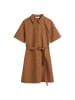 Marc O'Polo DENIM Hemdblusenkleid relaxed in Melted Chocolate