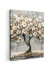 MuchoWow Leinwand bilder Weißer Baum (BxH)