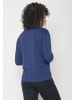 GreenBomb Sweatshirt Bike Cargo Bear in Marineblau