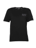 Roberto Geissini Lilie T-Shirt Schwarz Unisex