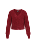 DreiMaster Women Cardigan in burgundy