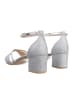 Ital-Design High-Heel Sandalette in Silber