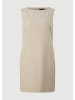 comma Kleid kurz in Beige