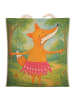 Mr. & Mrs. Panda Shopping Bag Fuchs Ballerina Design ohne Spruch in Weiß