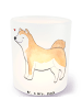 Mr. & Mrs. Panda Kerze Akita Inu Moment ohne Spruch in Transparent