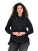 Ulla Popken Hemdbluse in schwarz