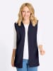 Sieh an! Fleeceweste in marine