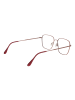Andy Wolf Unisex Optische Fassungen Quadratisch Burgundisch